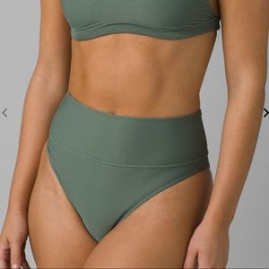 Prana high waist cheeky bikini bottom